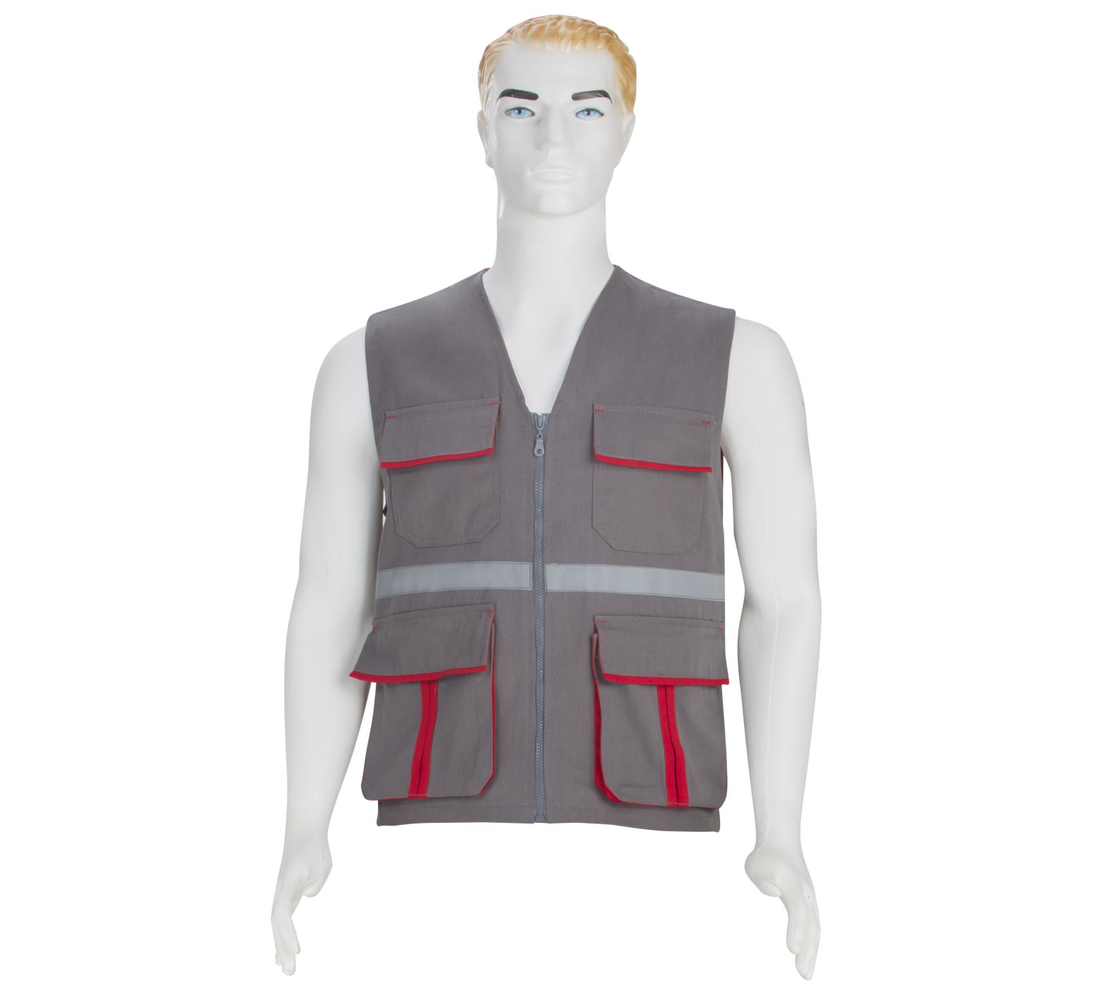 REFLEKTÖRLÜ GABARDİN YELEK