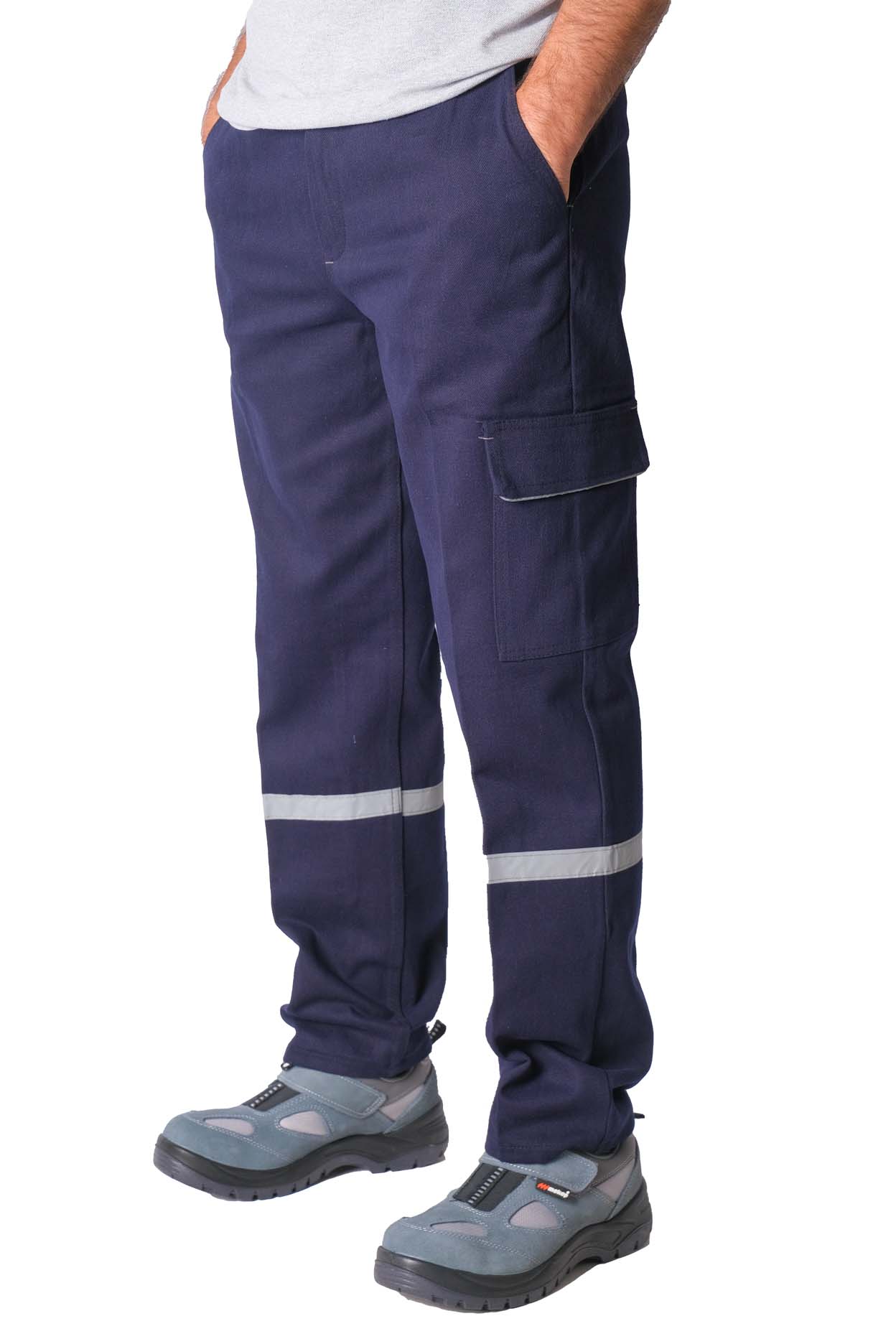 REFLEKTÖRLÜ KARGO CEPLİ İŞ PANTOLONU 