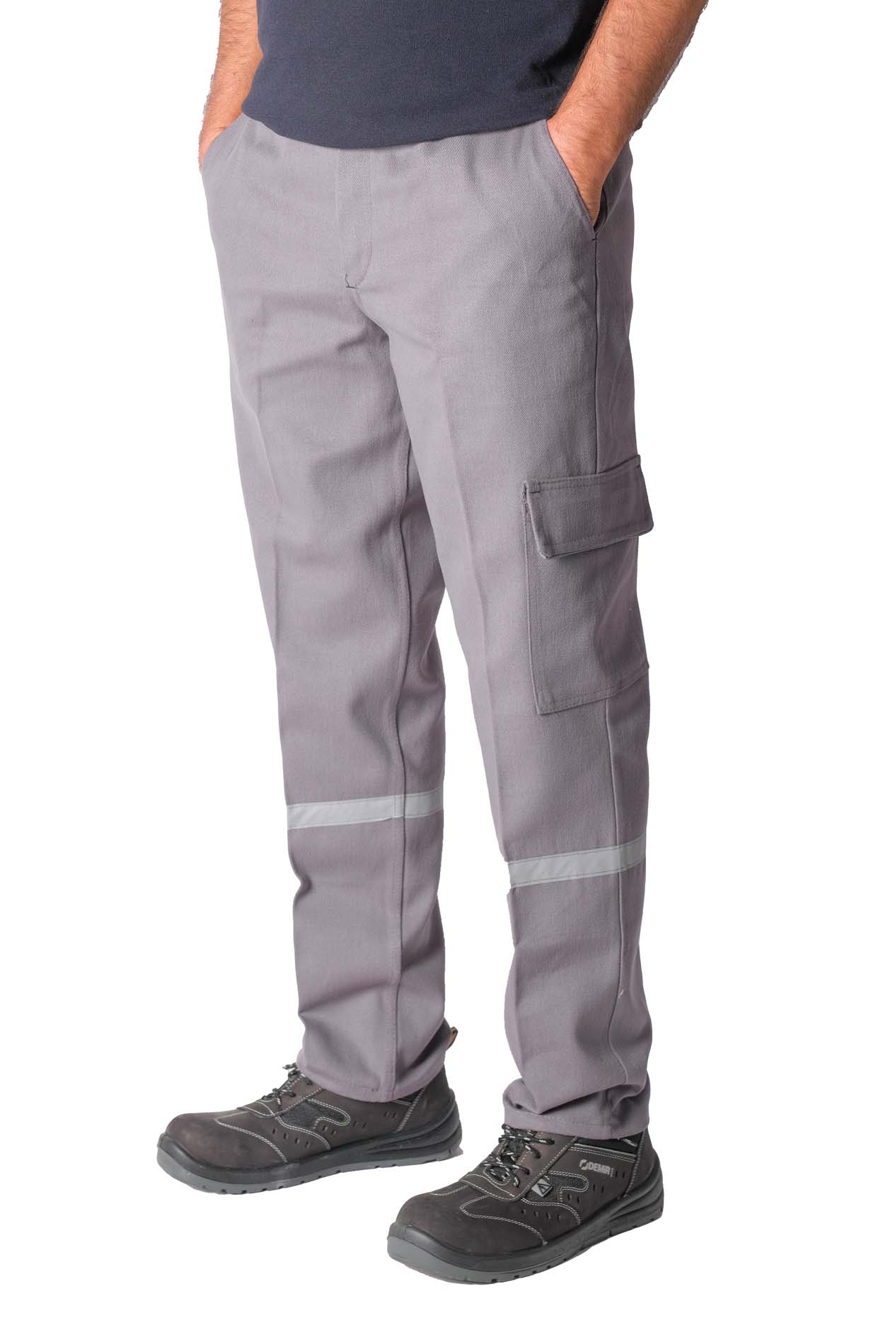 REFLEKTÖRLÜ KARGO CEPLİ İŞ PANTOLONU 